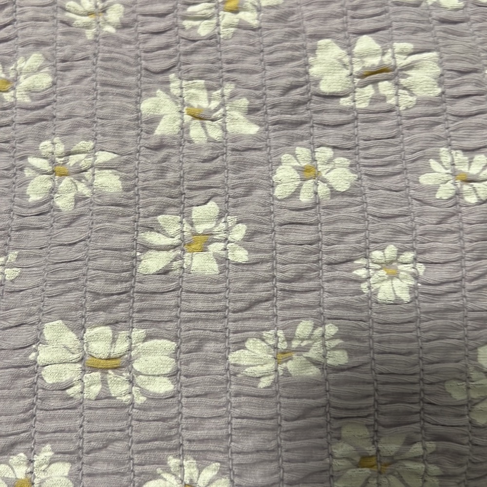 Floral lilac tube top - Picture 3 of 3